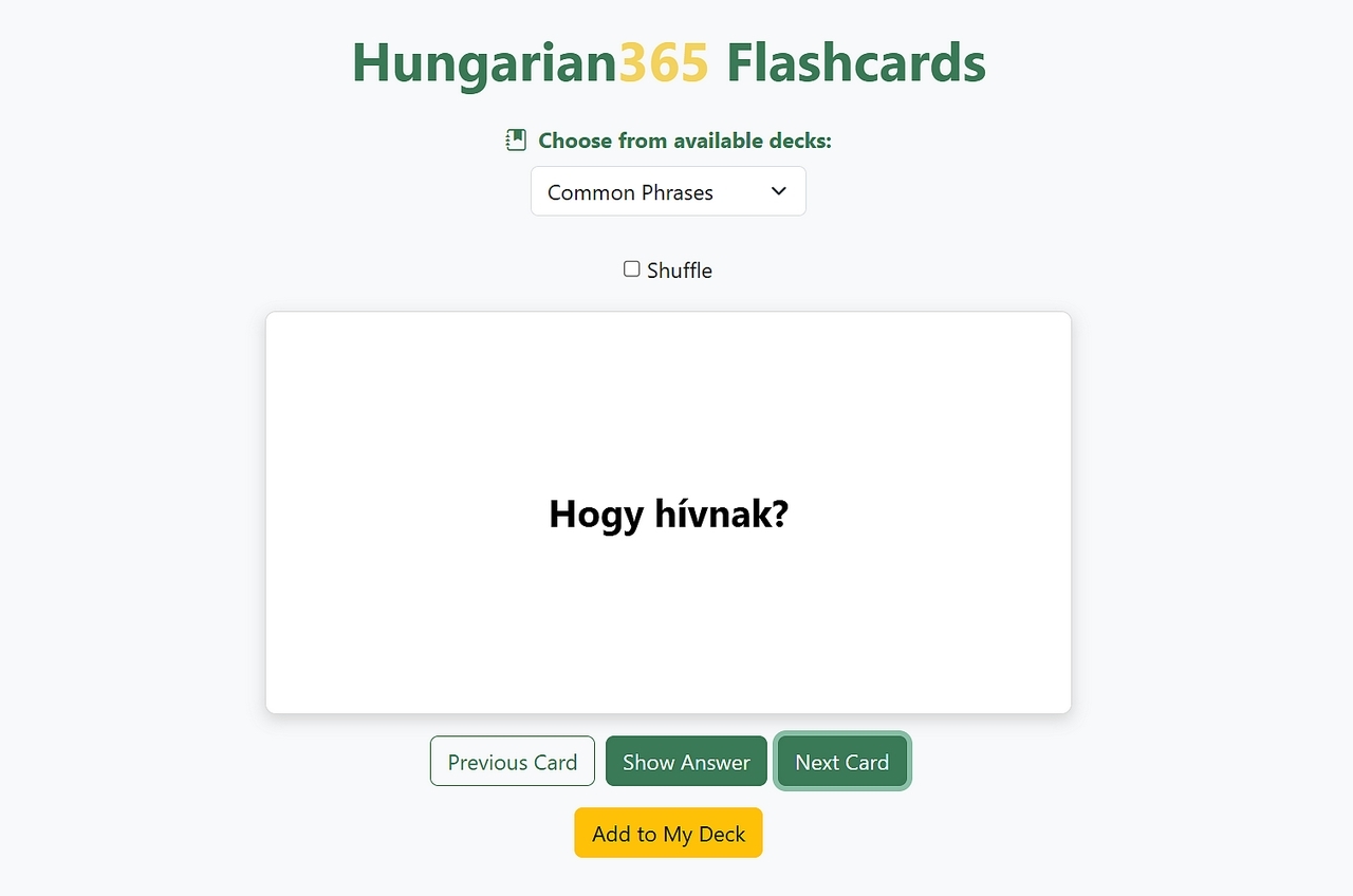 Flashcards